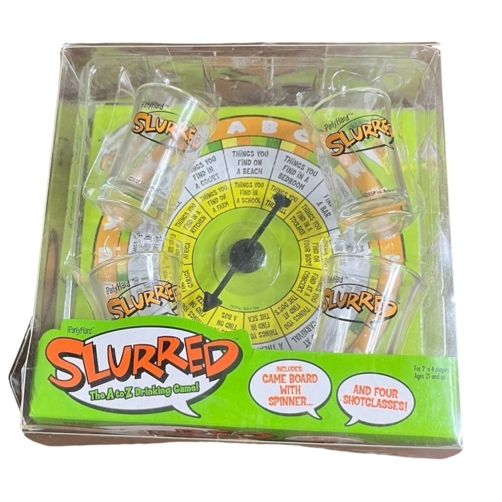 SLURRED Party Drinking Game